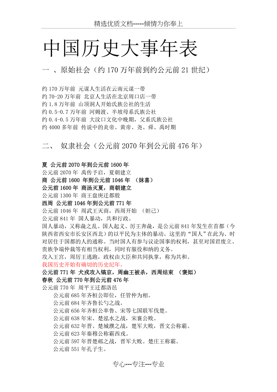 中国历史大事年表(共20页)_第1页