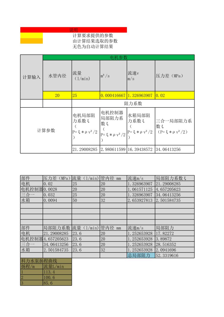 纯电动车冷却性能计算按流量[共2页]_第1页