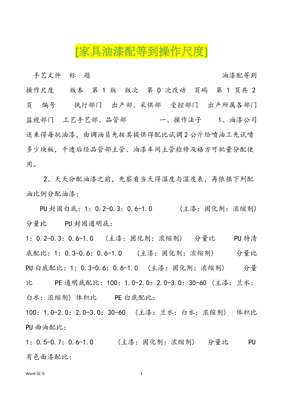 [家具油漆配等到操作尺度]_第1页