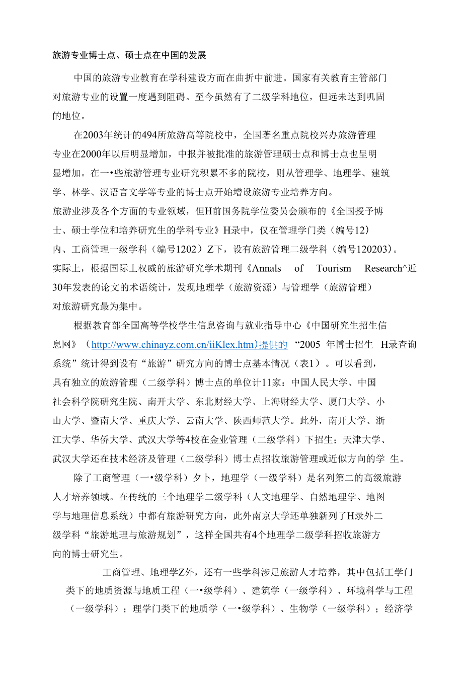 旅游专业博士点集锦费下载_第1页