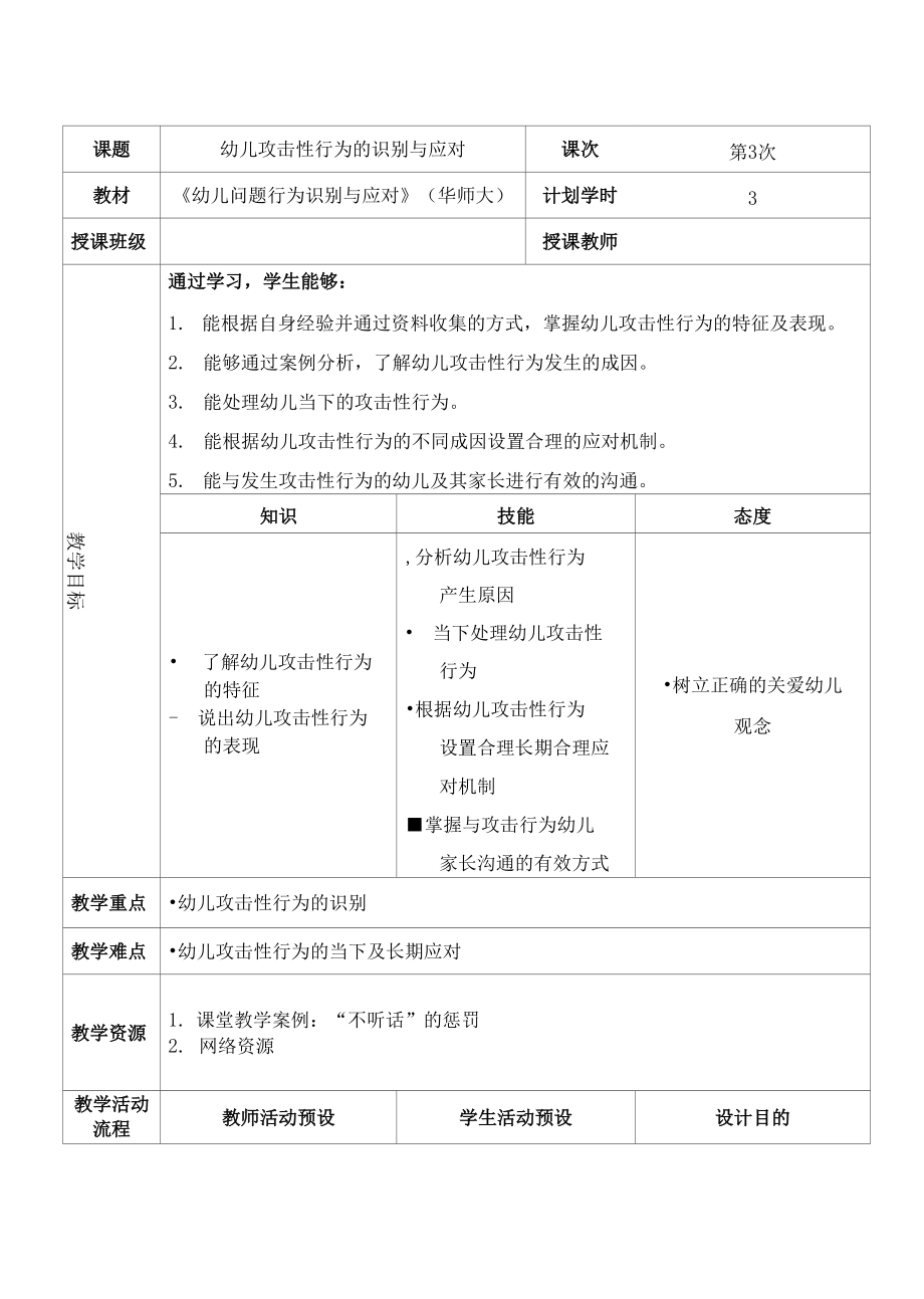 2-1-幼儿攻击性行为的识别与应对_第1页