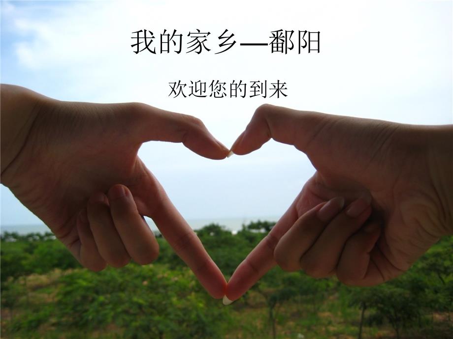 【调研报告我的家乡—鄱阳模版课件_第1页