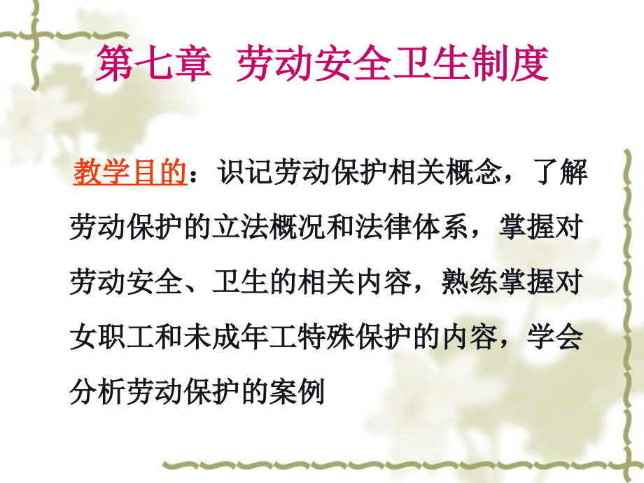 劳动安全卫生制度借鉴_第1页