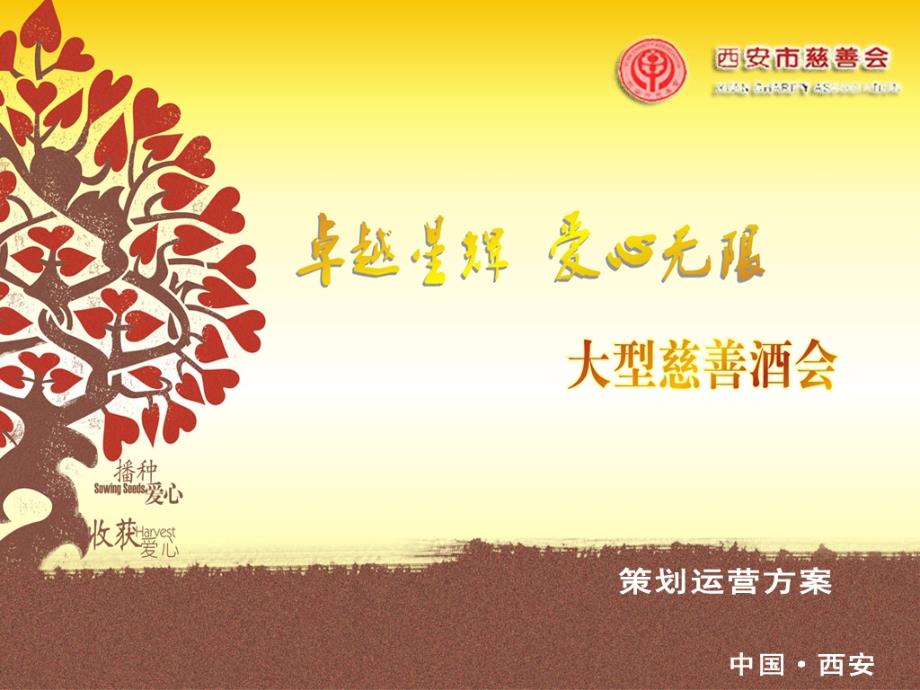 慈善酒会策划运营方案课件_第1页