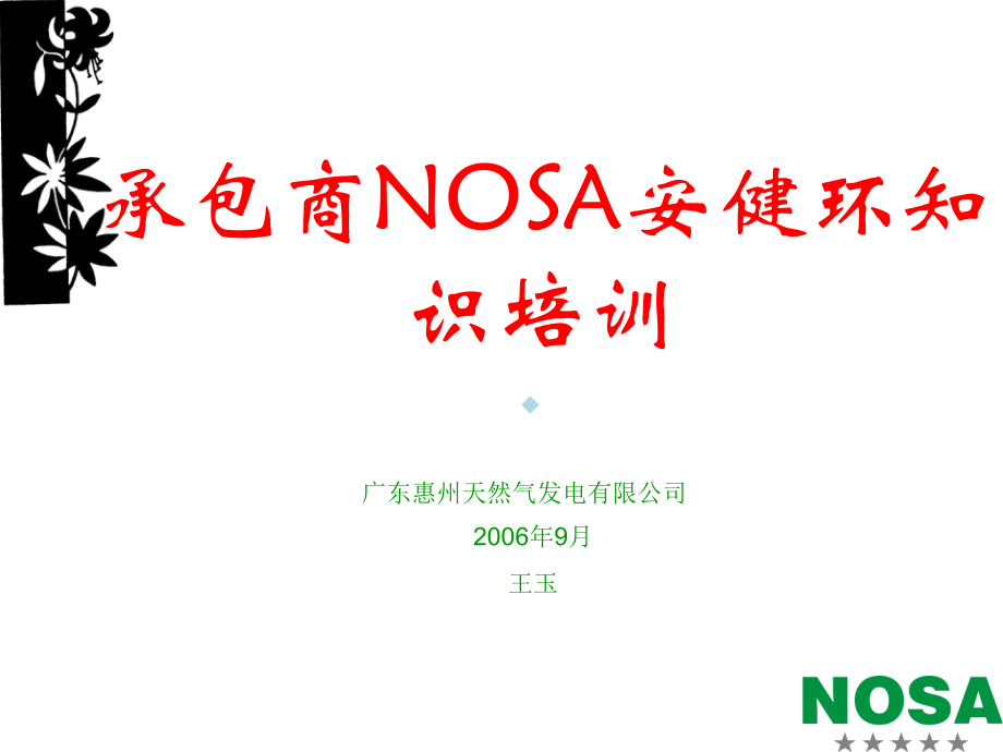 NOSA安健环知识培训课件_第1页