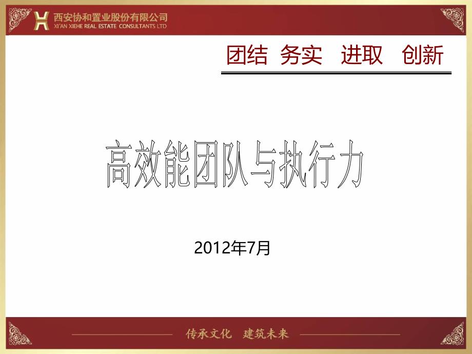 高效能团队与执行力课件_第1页