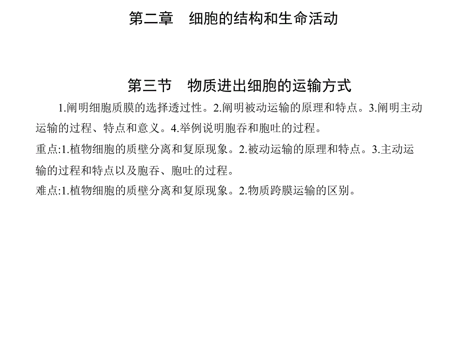2022版生物苏教版课件章节物质进出细胞的运输方式_第1页