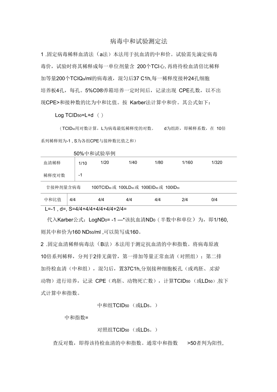 病毒中和试验测定法_第1页