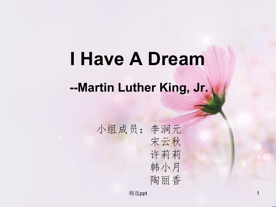 从修辞角度分析Ihaveadream_第1页