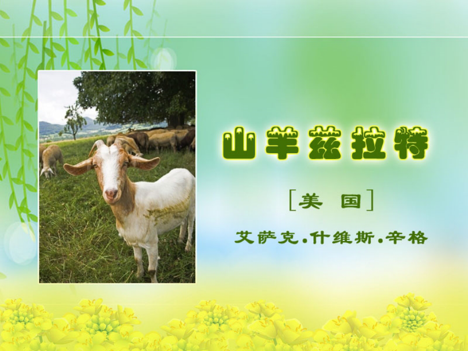 《山羊兹拉特》PPT通用课件_第1页