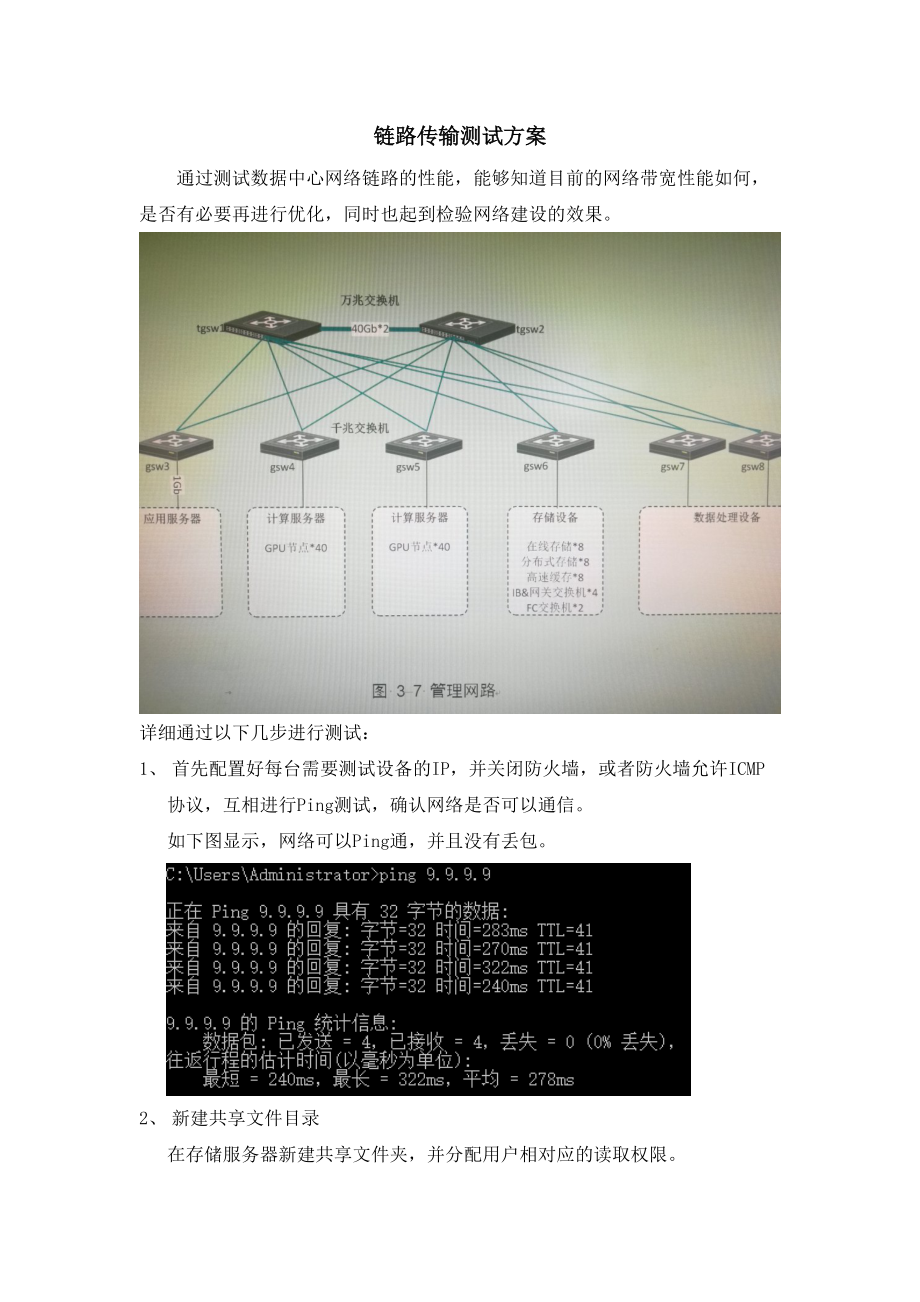 《链路传输测试方法》_第1页