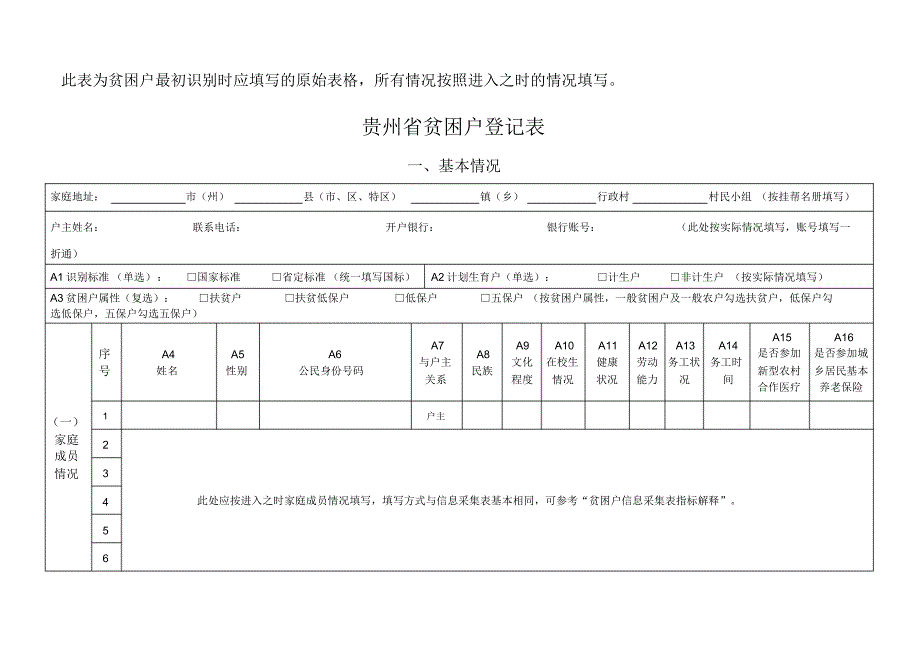 贫困户登记表样表_第1页