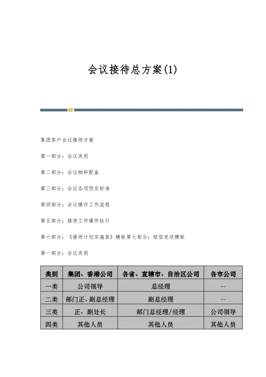 会议接待总方案(1)_第1页
