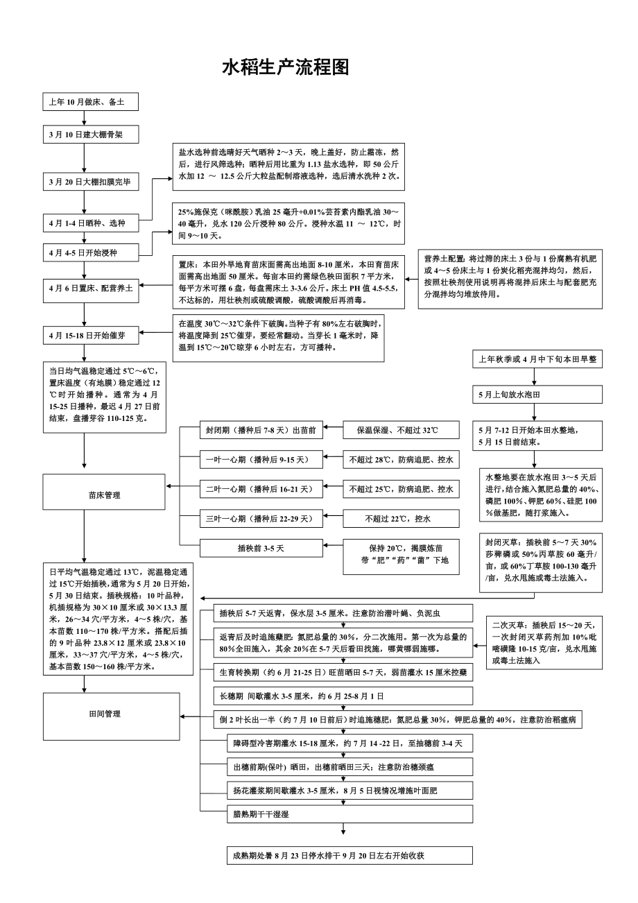水稻生产流程图_第1页