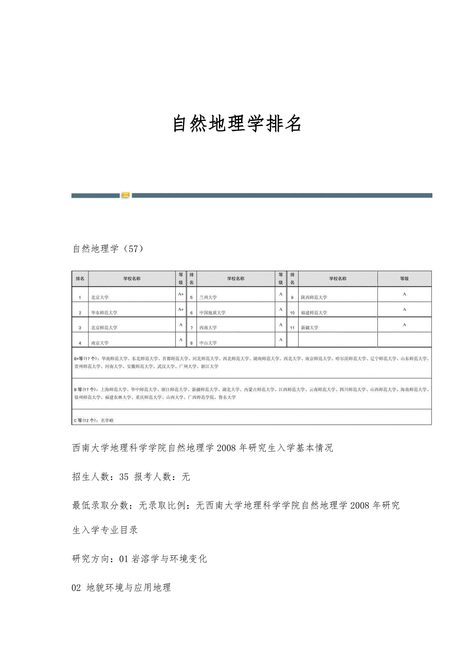 自然地理学排名-第1篇_第1页