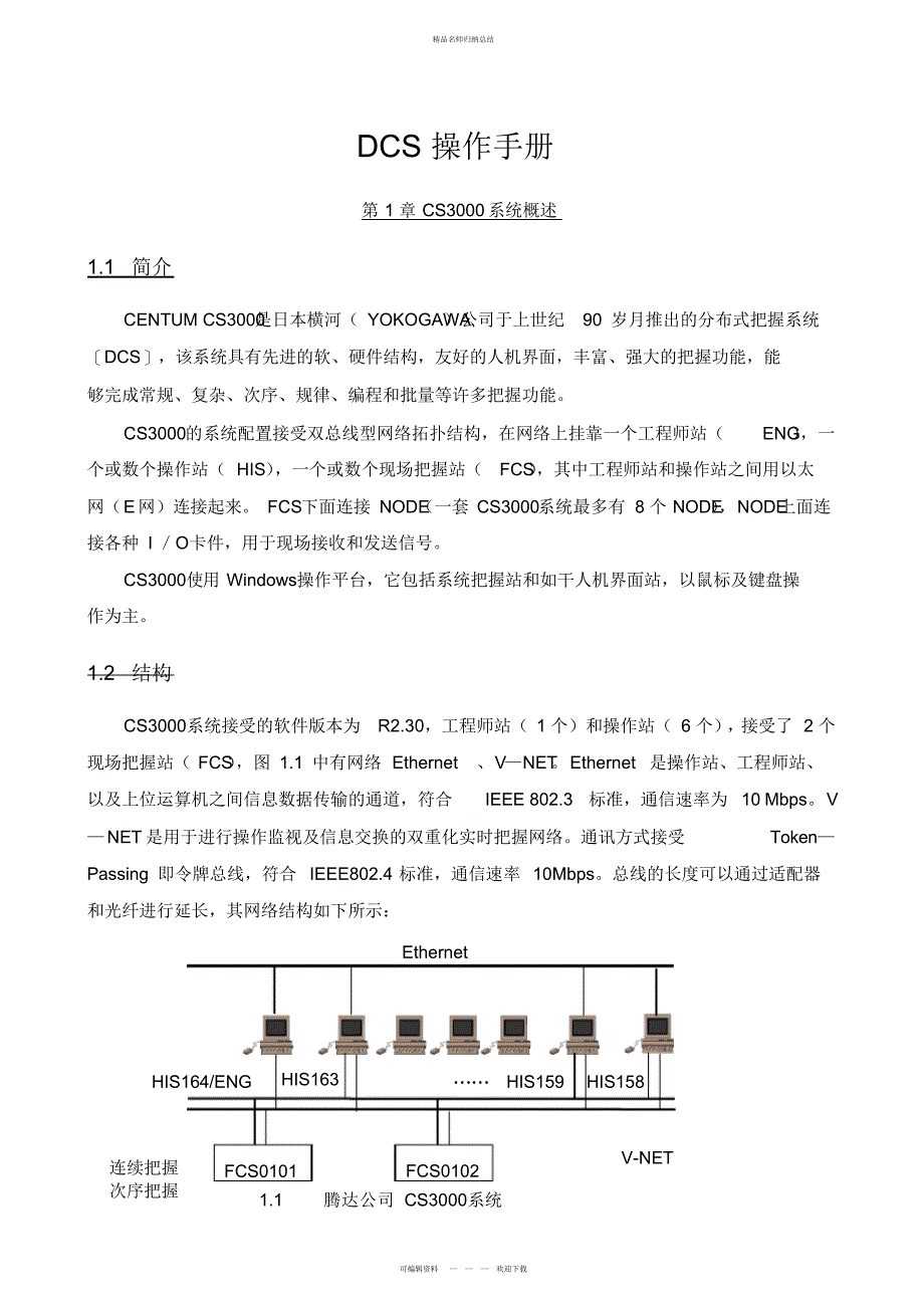DCS安全操作规程_第1页
