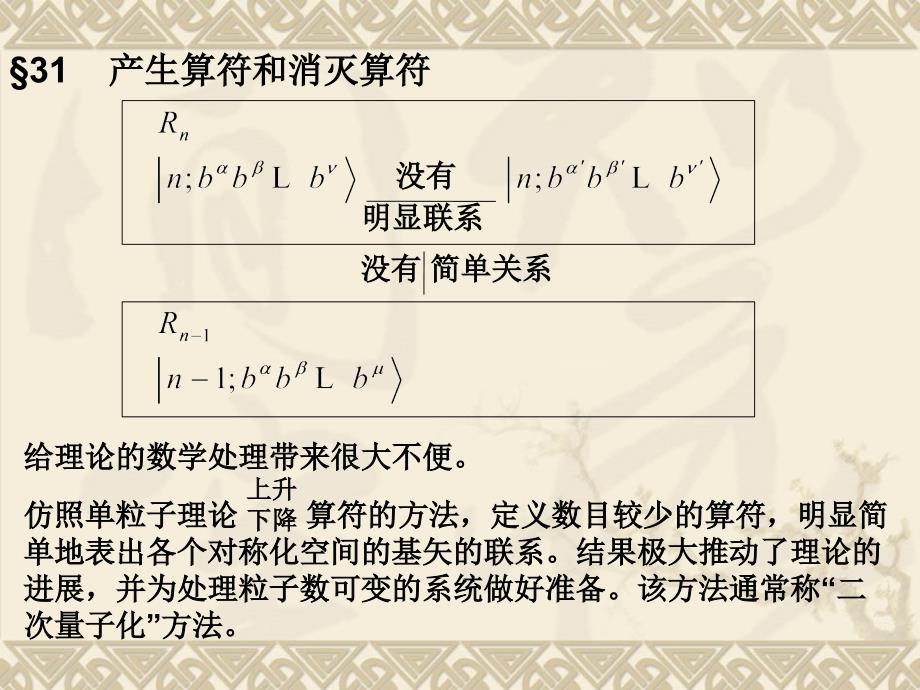 高等量子力学31产生算符和消灭算符_第1页