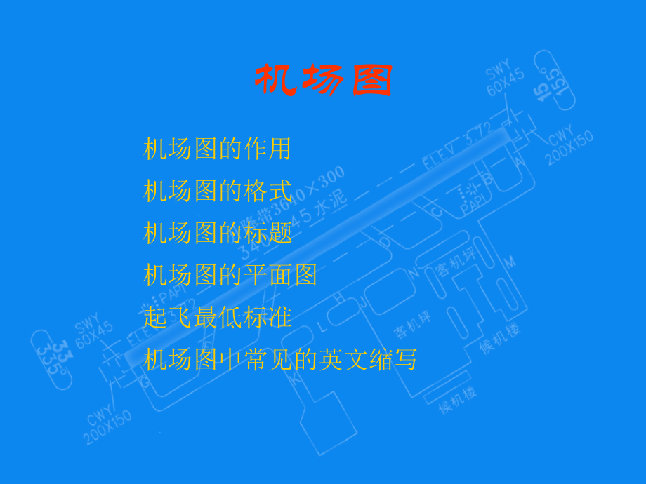 机场图PPT课件资料._第1页