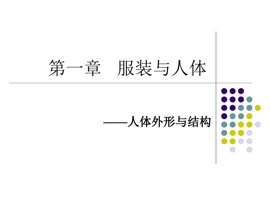 人体结构与外形课件_第1页