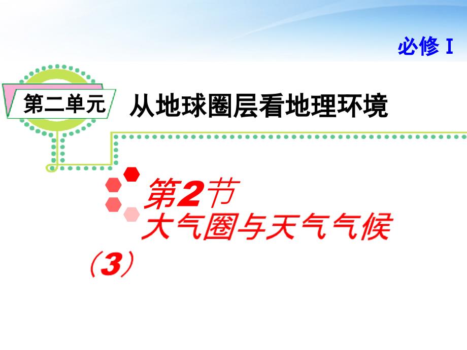 全球气压带和风带资料课件_第1页