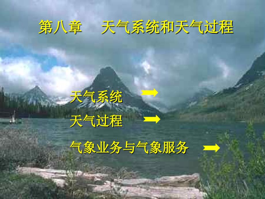 天气系统和天气过程剖析_第1页