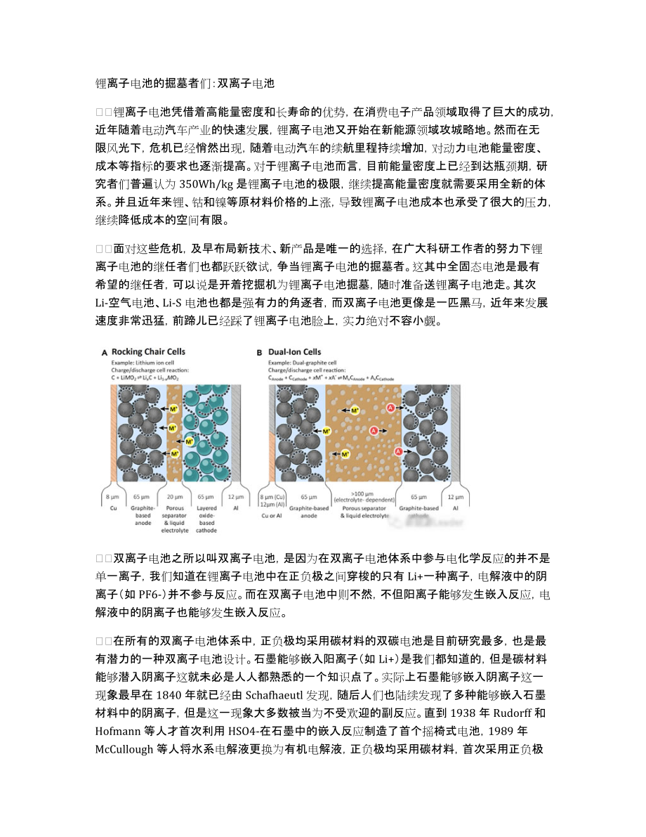 锂离子电池的掘墓者们：双离子电池_第1页