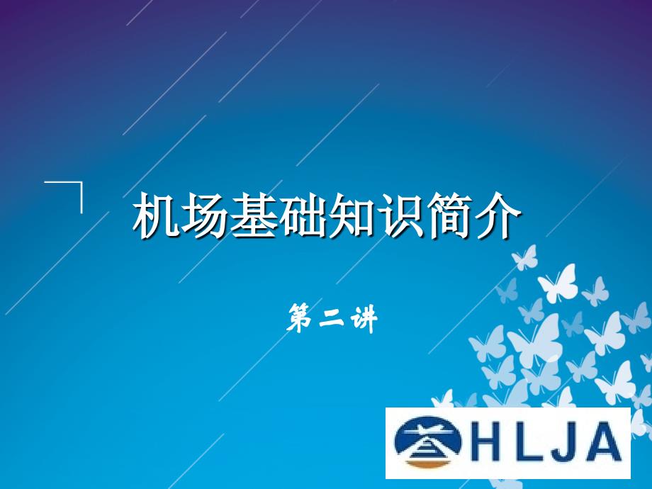 机场基础知识第二讲._第1页