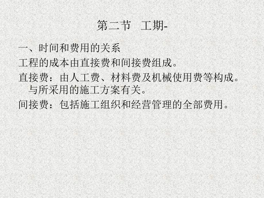 工期：成本优化培训(powerpoint 14页)_第1页