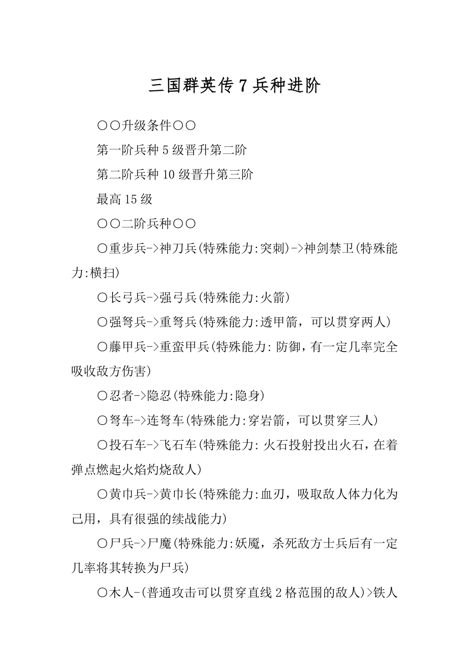 三国群英传7兵种进阶_第1页