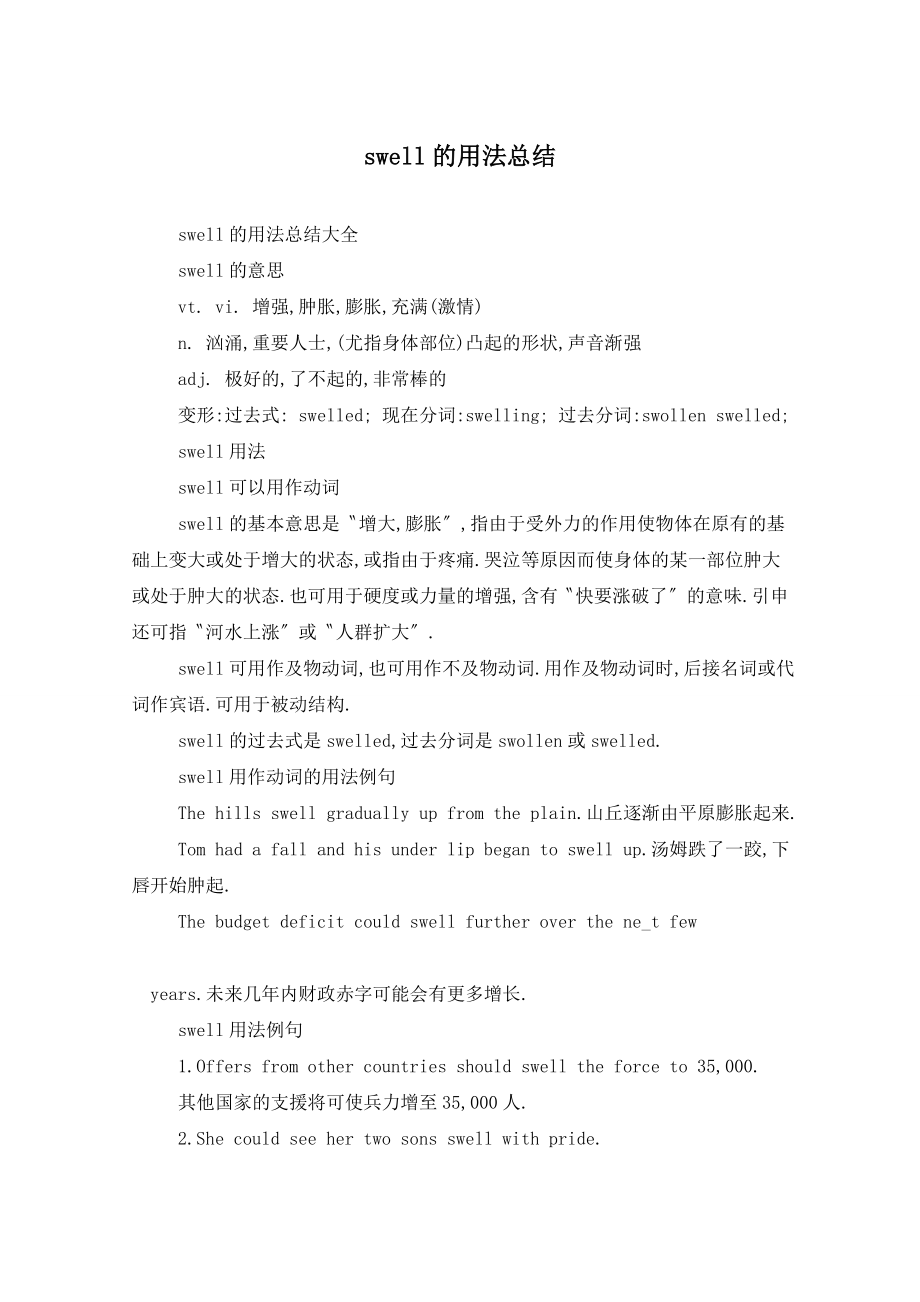 swell的用法总结_第1页