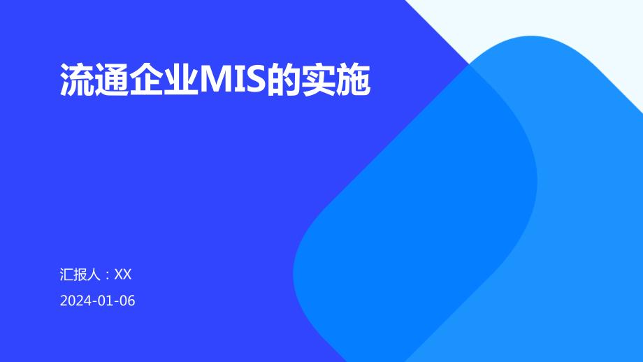 流通企业MIS的实施_第1页