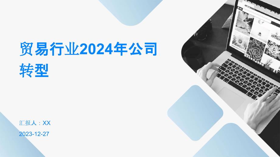 贸易行业2024年公司转型_第1页
