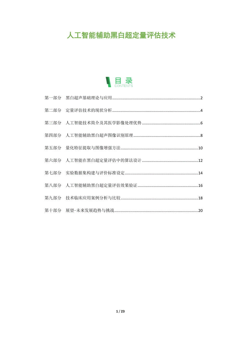 人工智能辅助黑白超定量评估技术_第1页