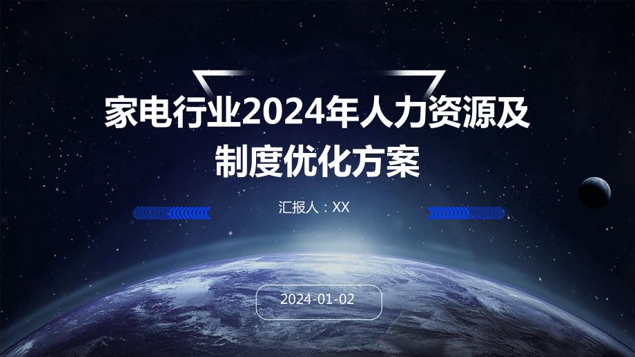 家电行业2024年人力资源及制度优化方案_第1页
