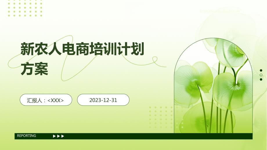 新农人电商培训计划方案_第1页