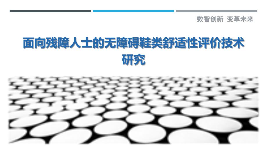面向残障人士的无障碍鞋类舒适性评价技术研究_第1页