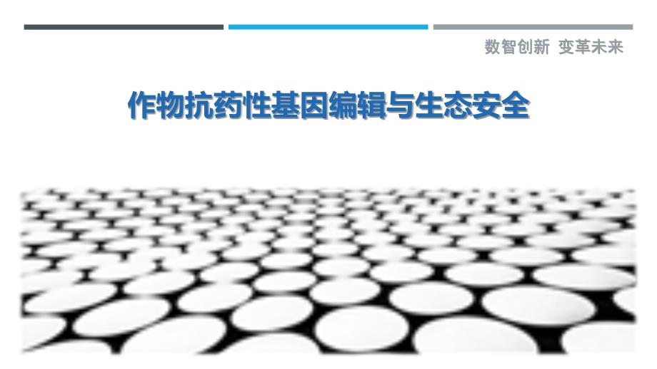 作物抗药性基因编辑与生态安全_第1页