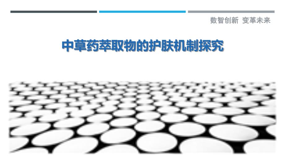 中草药萃取物的护肤机制探究_第1页