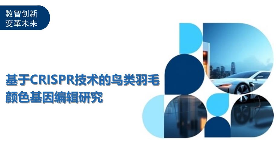 基于CRISPR技术的鸟类羽毛颜色基因编辑研究-洞察分析_第1页