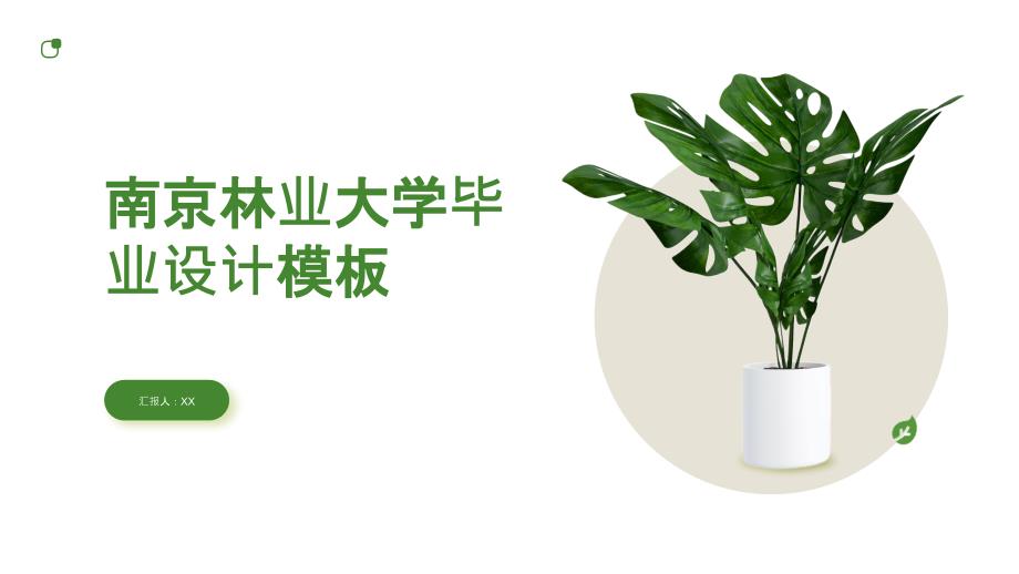 南京林业大学毕业设计模板_第1页