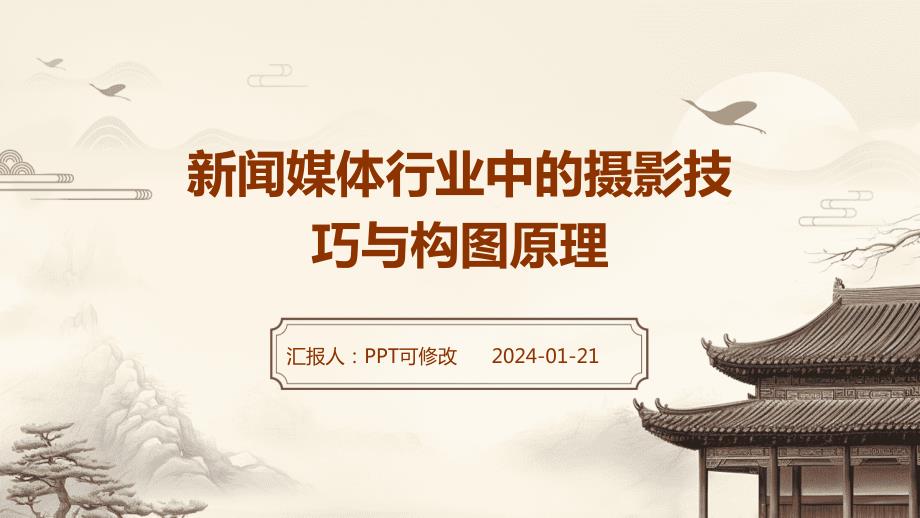 新闻媒体行业中的摄影技巧与构图原理_第1页