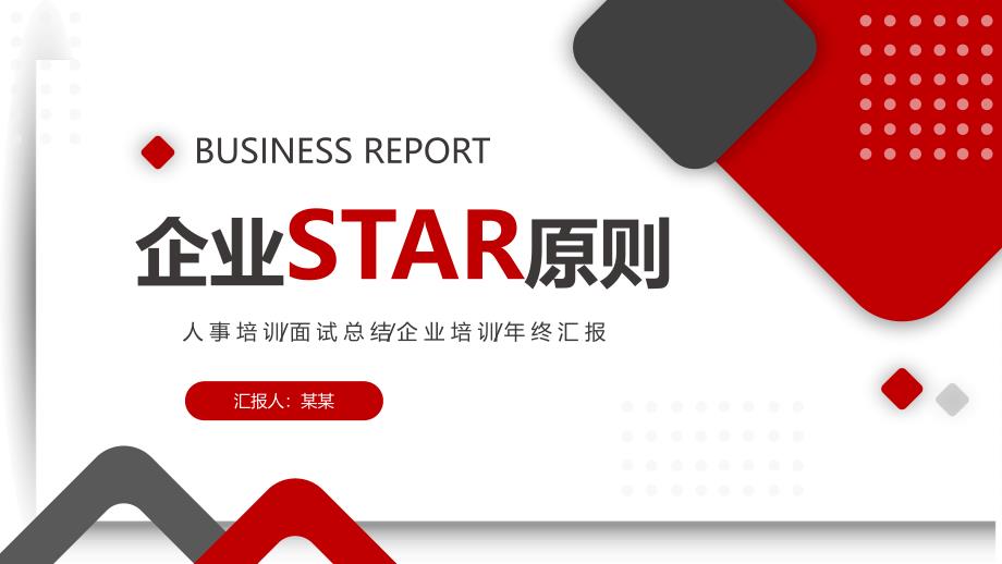 企业STAR原则专题培训课件_第1页