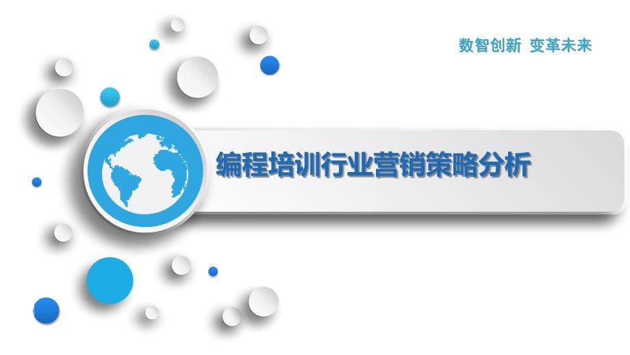编程培训行业营销策略分析_第1页