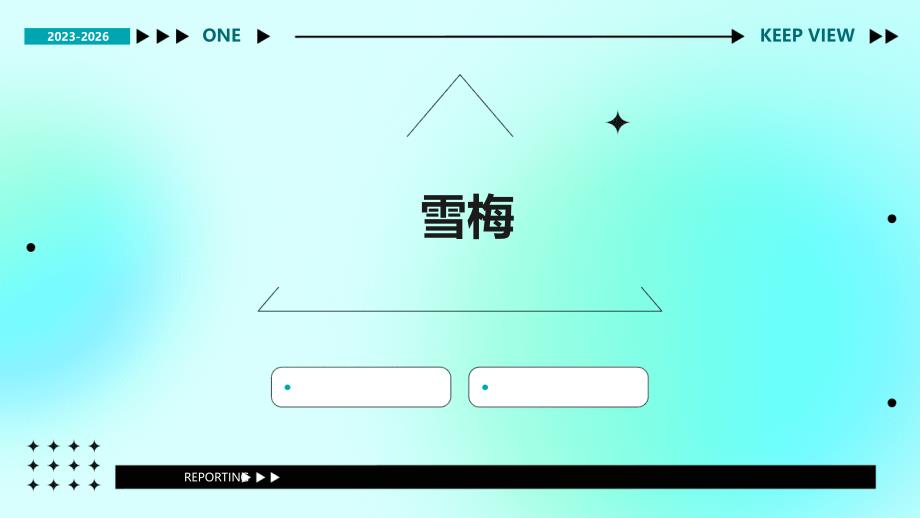 古诗《雪梅》课件_第1页