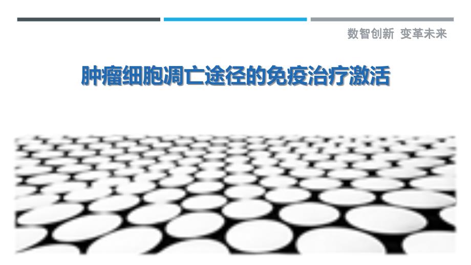 肿瘤细胞凋亡途径的免疫治疗激活_第1页