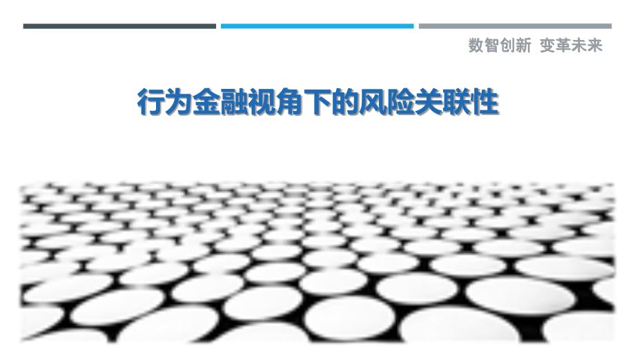 行为金融视角下的风险关联性_第1页