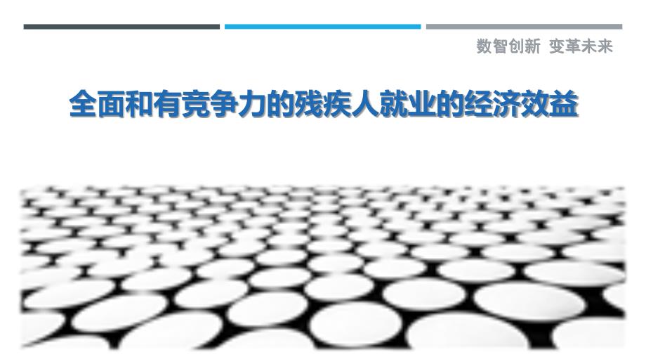 全面和有竞争力的残疾人就业的经济效益_第1页
