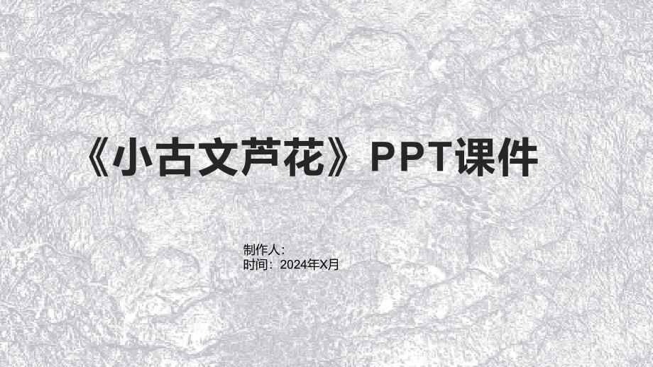 《小古文芦花》课件3_第1页