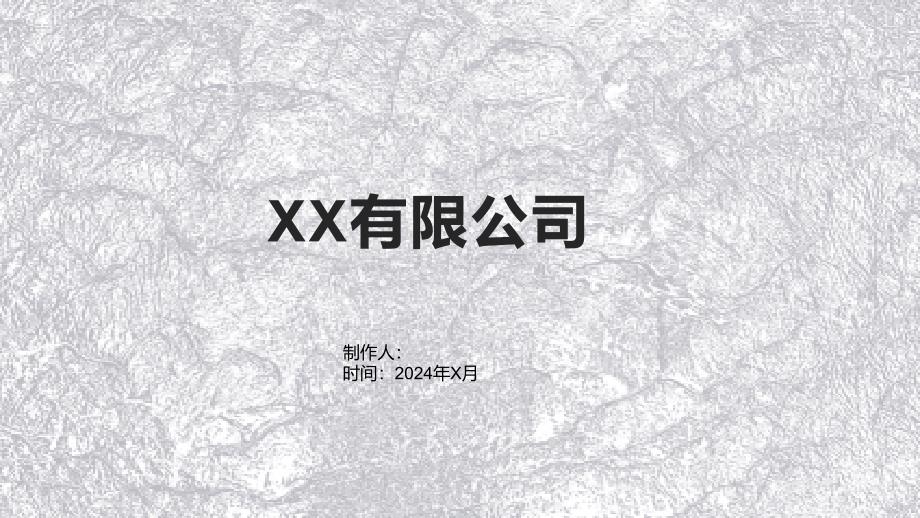 《XX有限公司》课件_第1页