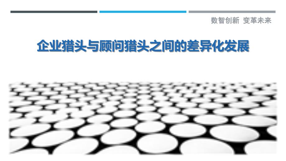 企业猎头与顾问猎头之间的差异化发展_第1页